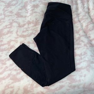 old navy 7/8 length mesh workout legging